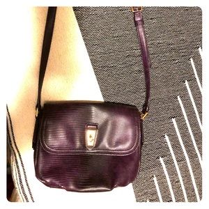 Marc Jacobs purple leather purse
